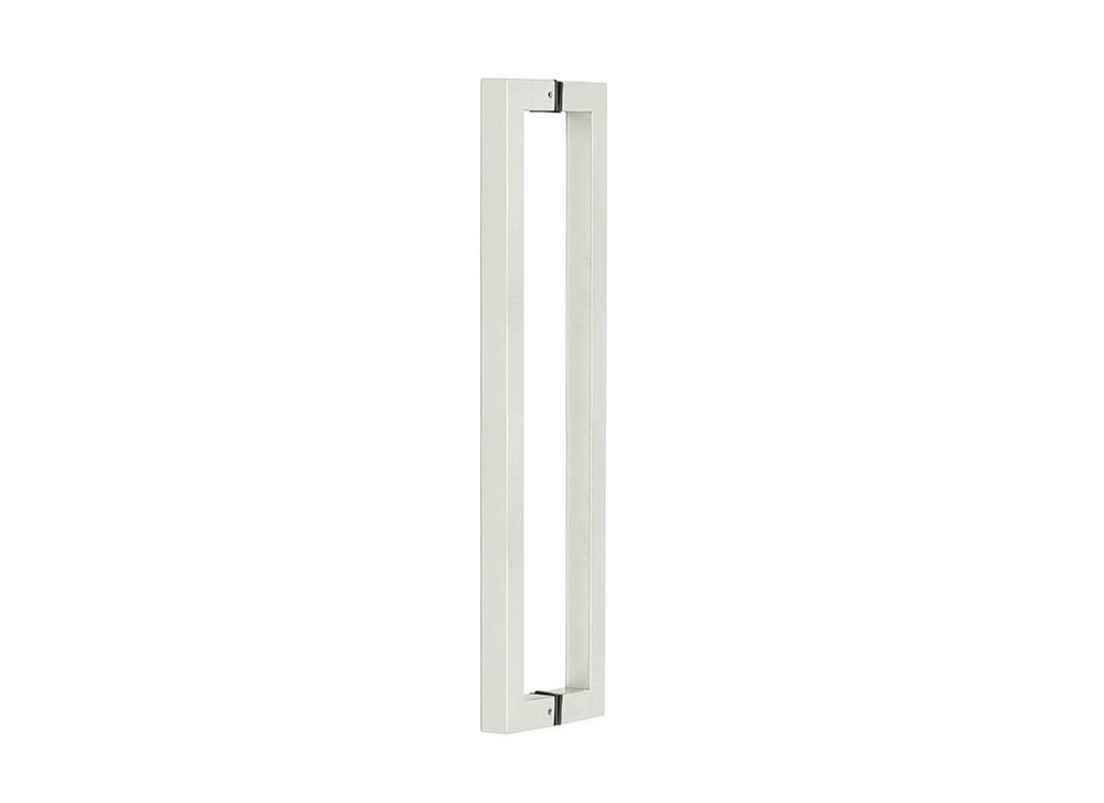 Square Commercial Door Pull 24″ x 24″ x 1″ Tube – Brushed Stainless