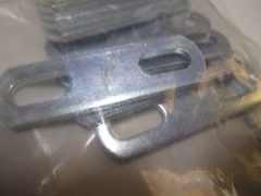 #2 U-Bolt Plate 3/4″ Wide x 2-1/2″ OAL 25/32″ Between Slots QTY 10