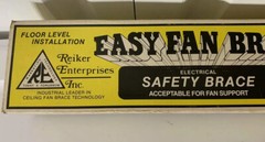 New Easy Fan Brace 33300 Electrical Safety Brace Reiker