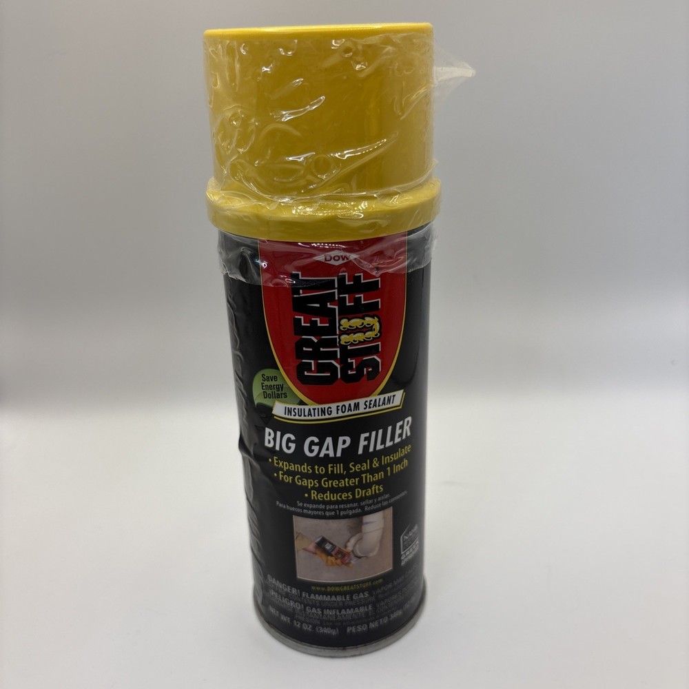 Great Stuff 12 Oz Big Gap Filler Insulating Foam Sealant NEW