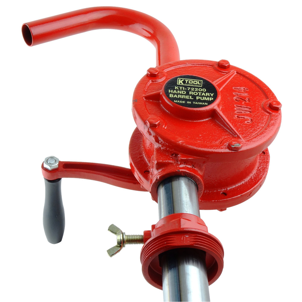 K Tool International 72200 K Tool International Barrel Pump Hand Rotary Style