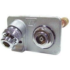 WOODFORD MFG. 65P-8 Frostproof Wall Hydrant,8 In. 6CHW7