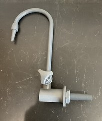 Chicago Faucets Utility Faucet Distilled Water Faucet Polyvinyl 870-BPVC K3