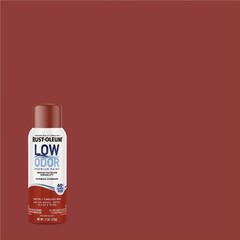 Rust-Oleum 156866 11 oz Low Odor Water-Based Spray Paint Timeless Red
