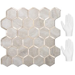 Stickgoo Hexagon Peel And Stick Backsplash Tile Stick On Backsplash For Kitchen