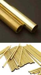 Brass Tube Piping Thin Length 300 500mm OD 8mm 8.5mm Hollow Straight Round Kit