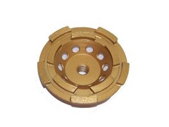 4-1/2 DIAMOND GRINDING CUP WHEEL 50/60 GRIT DRY SHAPING SMOOTHING CONCRETE