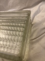 Architectura Vintage Glass Blocks Reclaimed 7 3/4 x 7 3/4 Lined Read