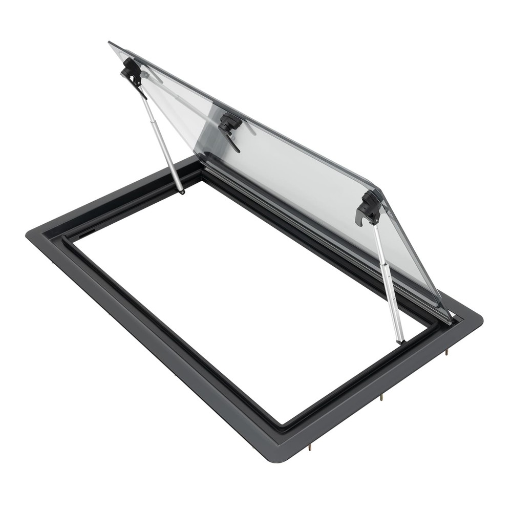RV Caravan Camper Van Hinged Push Out Window 70° Vent Hatch 35.4×19.7in US Stock
