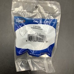 Supco LD155 Heater Limit Thermostat Thermodisc Open On Rise 3 Wire