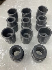 Spears 1″x1/2″ PVCI SCH80 D2467 Plastic Pipe Fitting Slip/Slip – Lot of 11