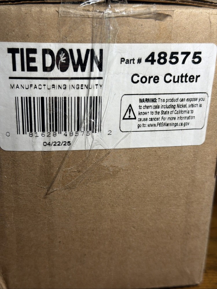 Core Cutter – Part #48575 Tie Down, Brand New!