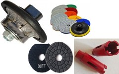 3/8″ Half Bullnose Profiler 28 granite concrete polish pad core bit hole cut saw