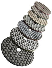 5 Inch & 6 Inch Diamond Dry Polishing Pad 14 natural engineered stone granite