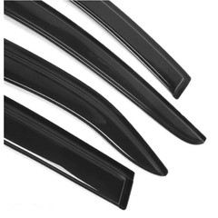 4pcs Smoke Tinted Tape-On Window Visor for Toyota Camry 2007-2011 WD-TC094