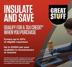 GREAT STUFF Gaps & Cracks up to 1″ Natural Color 12 oz