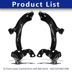 Front Control Arm With Ball Joint For 2007-2012 Acura RDX 2 Pcs