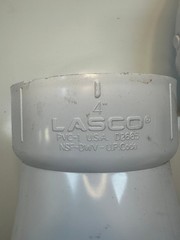LASCO 4″ PVC-1 90 Degree Pipe Elbows NSF-DWV (Lot of 2) USA