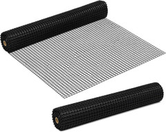Fiberglass Geogrid Roll 4Ft X 164Ft, 50KN Ground Stabilization Grid for Retainin