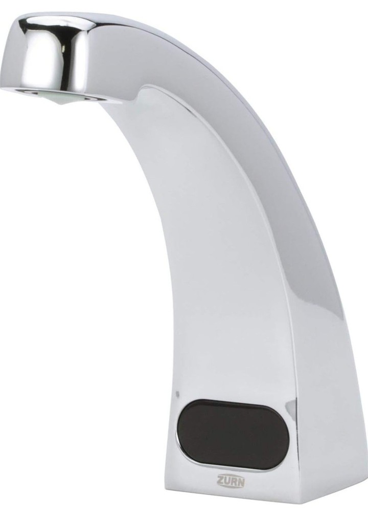 Zurn P6913-XL-1 12 In Overall Depth Chrome Finish Brass Mid Arc Faucet Spout