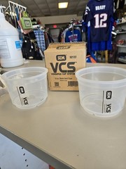 SEM Paints92122 Products VCS 92122 Blank Hard Cup, 13 oz, Polypropylene 2 Cups