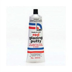 US Chemical 32035 Red Glazing Putty, 1 lb Tube, Paste/Gel USC.32035
