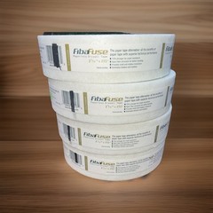 4 Rolls FibaFuse 2-1/16″ x 250′ White Paperless Drywall Joint Tape -NEW