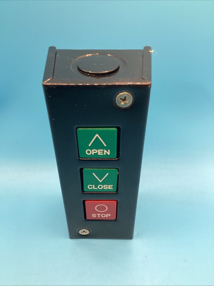 PBS-3 Commercial Garage Door Opener 3 Button Wall Mount Control Station NOB