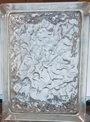 Pittsburgh Corning Decora Glass Block 6x8X3″ RETIRED New Old Stock USA Made