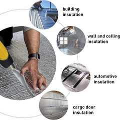 10’x40″ Thick:5MM Reflective Foam Insulation Heat Thermal Shield Radiant Barrier