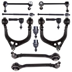 12Pcs Lower Control Arm w/ Ball Joint Tie Rod Dodge Magnum 300 Challenger 05-10