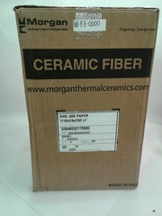 Morgan Thermal Ceramics KWL 500 Paper 1/16x24x250 LF