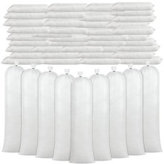 Threan 50 Pcs Sand Bags for Flooding Heavy Duty Sand Bags Sandbags for Floodi…