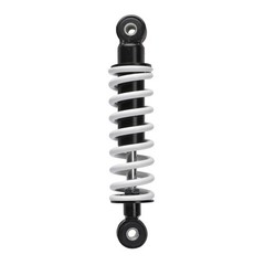 185mm 7.3″ Rear Shock 350-400lbs 8mm Mount for Mini Dirt Pit Bike ATV Go Kart 2x
