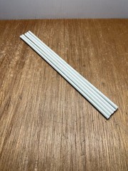 (Qty.5) 1/4″ Diameter X 12″ Length Fibergrate Fiberglass Dynaform Rod ISO USA