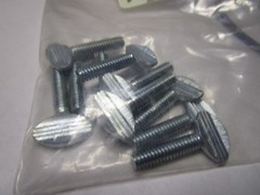 1/4″-20 x 1″ Type B Regular Thumb Screw, No Shoulder, Zinc QTY 10