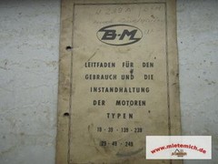 Owner’s Manual/Parts List Bernard Engines 19-39-139-239-29-49-249 Orig