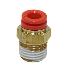 1 PCS SMC KQ2H07-36AS Brass Tube Fitting with Sealant Male Connector