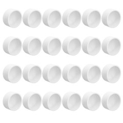 Pack of 24 PVC Pipe End Covers Furniture Grade Protective Caps Daily Use