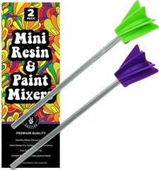 Art Resin Mixer Drill Attachment, Epoxy and Paint Stirrers for Drill, Mud Mix…