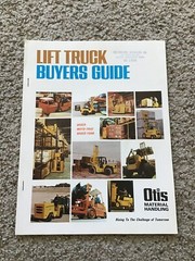 1970s Otis material handling, lift truck buyers guide.
