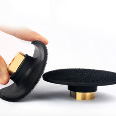 Rubber Backing Pad 3.5″ Extra Flexible Backer Pad Hook Loop Backer 5/8″ 11