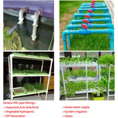 1/2″ Blue PVC Imperial BSP Threaded Pressure Pipe Fittings Ponds Pools Aquarium