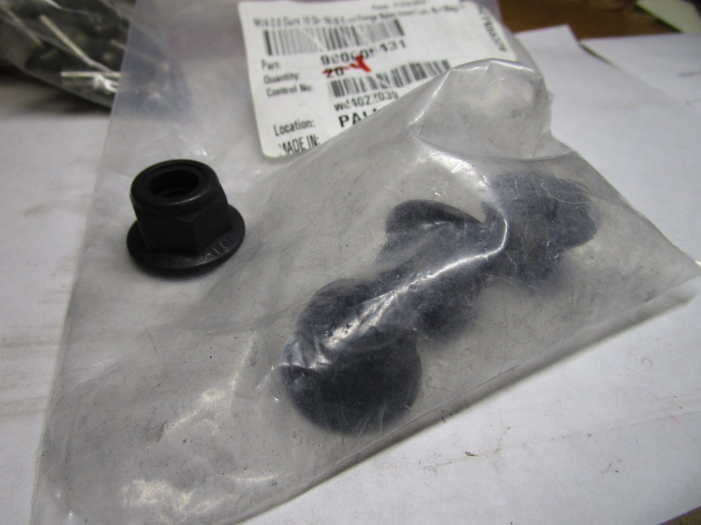 M14-2.0 Class 10 Din 6926 Steel Flange Nylon Insert Lock Nut Magni 565 QTY 4