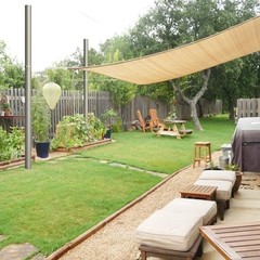 Shade Sail Poles Heavy Duty Sun Shade 12 Ft With D Clamps