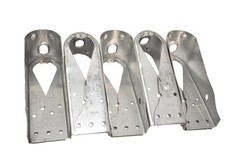 Simpson Strong-Tie HDUE3-SDS3 Heavy Duty Galvanized Holdown Brackets Lot of 5