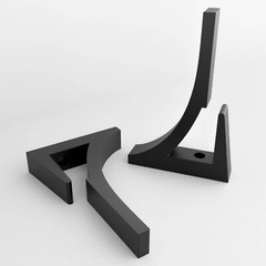 Aluminium Glass Shelf Bracket for 5/8″ to 3/4″ Glass with Multiple Finish