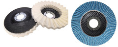 4-1/2″ Flap Disc & Wool Polishing Wheel Kit Grinding Buffing Set
