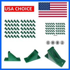Green Plastic Mini Roof Snow Ice Guard – Multi-Quantity Pack | Prevents Slidi…