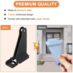 Storm Door Closer Bracket, Reinforced Repair Jamb Bracket Compatible with And…